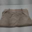 Grey Pinch Pleated Curtains 84 Inches Long 2 Panels, Soft Linen Textured Window Drapes for Bedroom Living Room Semi Sheer Light Filtering Back Tab with Hooks 70x84