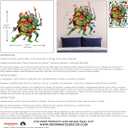 RoomMates RMK5443TBM Teenage Mutant Ninja Turtles Mutant Mayhem Group Giant Peel & Stick Wall Decals