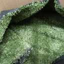 XLX TURF Green Artificial Grass Outdoor Rug 6FT X 6FT, Fake Turf Carpet Flooring Mat for Balcony, Patio, Yard, Pets Dogs Pee Pad Potty Training Use
