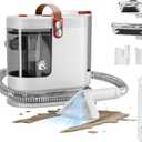 Portable Carpet Cleaner Machine, Carpet Shampooer, 15Kpa Upholstery Cleaner with 3 Tools, 54oz Large Water Tank, 16.4ft Power Cord, Spot and Stain Deep Cleaner for Rug, Couches, Car,Red