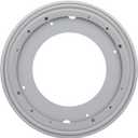 12Inch Round Lazy Susan Turntable Bearing Plate, Rotating Swivel Base with 1000lbs Load Capacity, Turntable Base for Serving Tray, Kitchen (12IN-Silver-1Pcs)