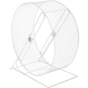10.24 Inch Silent Hamster Running Wheel with Rack Exercise Toy for Hedgehogs Squirrels and Small Pets Indoor Quiet Fitness Wheel