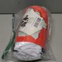 fun shack Mens Chocolate Factory Worker Costume, Chocolate Factory Costume, Halloween Costumes for Men (Small, Brown)