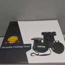 KPR 2025 Upgraded Collapsible Stool & 3IN1 Cushioned Carry Bag, Portable Telescopic Camping Chair, Adjustable Height Folding Step Stool Retractable Seat or Footrest for Outdoors & Indoor, Max 620lbs