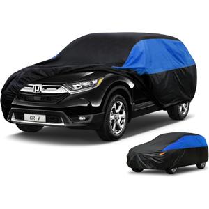 Honda Car Cover Custom Fit Honda CR-V Waterproof All Weather, Lightweight Full Exterior Cover for Automobiles Outdoor Sun UV Rain Dust Snow Wind Protection.