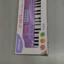 Keyboard Piano for Kids, BIGFUN 37 Keys Toddler Piano Multifunction Music Educational Instrument Toy, Electronic Kids Keyboard for 3-7 Year Old Girls and Boys (Purple)