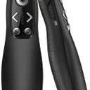 Presentation Clicker Wireless Presenter Remote for PowerPoint, Powerpoint Clicker with Volume Control PowerPoint Slide Advancer for Mac, Computer