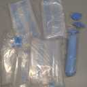 Cozy Essential Vacuum Storage Bags, 80% Compression Vacuum Seal Space Saver Plastic Packaging Bags for Clothes, Blankets, Pillow, Bedding, Comforters, Sealer Clothing Storage, 12 Combo