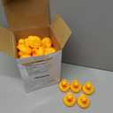 Vinsot 48 Pcs Mini Rubber Ducks Bulk, 2 Inch Yellow Rubber Ducks Bath Toys, Squeaky Duck Party Favors for Baby Shower, Birthday Party, Duck Race Game, Carnival Prizes