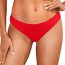 Tempt Me Women Low Rise Bikini Bottoms - Moderate Coverage Bathing Suit Bottoms Low Waisted Swimsuit Bottoms Brief 2025, Small
