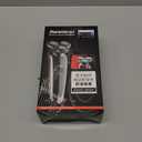 Electric Shaver Razor for Men Rechargeable 100% Waterproof Rotary for Shaving with Nose Trimmer Sideburns Trimmer Face Cleaning Brush