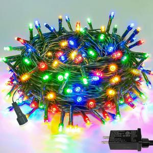 Super Long Christmas Lights, Multicolor