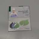 MR.SIGA Silicone Bathtub Stopper, Drain Stopper for Shower, Sink, 5.1" Diameter, 3 Pack (Green+blue+grey)
