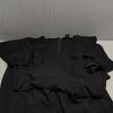 KIRUNDO Women's Summer Maxi Dresses Elegant V Neck Ruffle Flutter Sleeves Empire Waist Pleated Flowy Wedding Guest Dress.XL