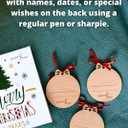 Heart's Sign Babys First Christmas Ornament 2025 | My First Christmas 2025 | Our First Xmas as Family of Three Ornament