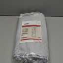 Yarn Storage Organizer with 4 Large Pockets, Clear Yarn Organizer and Storage with Zippers for Crochet Lovers, Hanging Yarn Storage with Over-Door Hooks for Knitting Needles Crochet Hooks (Grey)