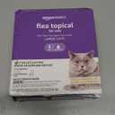 Amazon Basics Topical Flea Treatment for Large Cats (Over 9 Pounds), 4 Count (Previously Solimo)
