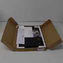 TEAMIX 14.2 inch Monitor Stand Riser, Wood Monitor Riser with Storage for Desk Small Monitor Stand TV/Screen/PC/Laptop Riser Computer Stand Desktop Shelf (Black-14.2 inch)