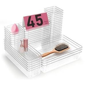 VEXTHYX 45P Clear drawer organizers