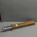 Shower Curtain Rod 27-79 Inches, Adjustable Tension Shower Rod No Drilling, No Slip, Spring Tension Curtain Rod for Bathroom Kitchen Closet Windows - Silver