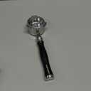 51mm Bottomless Portafilter 3 Ears Compatible with Delonghi Dedica EC680/EC685/EC885 and SMEG, EUPA Espresso Machines, Espresso Naked Bottomless Portafilter with Puck Screen and 18g Filter Basket (Black)