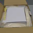 LUSHYUM Chocolate Fondue Pot Set Electric Melting Machine, 4-Cup Capacity 4 Trays 5 Forks 1 Spatula Cheese Warmer, Ideal Gift for Couple Family & Date Night Idea House Warming Holidays Essentials (Cream White)