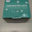 Christmas Tree Lights Christmas Lights Outdoor Indoor White 280Led 10 Lines with 8 Light Modes, Timer and Remote Control, Fairy String Lights for Wedding Home Party 4Ft-7Ft Xmas Tree Decorations