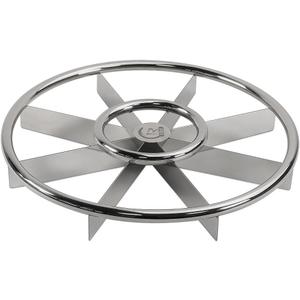 LRUI 16 Inch Round Pizza Cutter, Heavy Duty Stainless Steel 8 Equal Pizza Slicer.Professional Pizza Cutting Tools