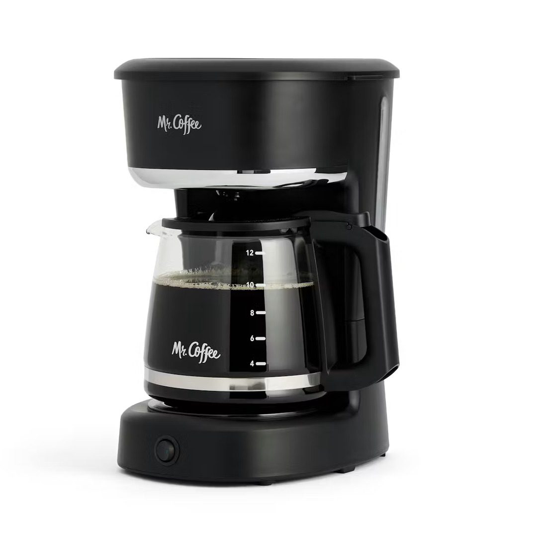 Mr. Coffee® Switch Coffee Maker, 12-Cup Coffee Maker, Black