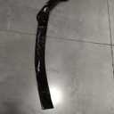 ECOTRIC Front Bumper Lip Chin Spoiler Splitter Compatible with 2014-2017 Infiniti Q50 Base Premium (3PCS) Gloss Black