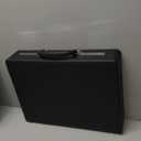 Briefcases for Men, Professional Leather Briefcase with Lock, Hard Shell Business Brief Case, Durable Executive Attache Case for Laptop Documents, Mens Hard Briefcase for Work Office Travel (Black)