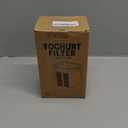 Yogurt Strainer—[1.16QT/ 0.29GAL] Total & [0.55QT/ 0.1375GAL] Filter, Greek Yogurt Strainer Yogurt Press, BPA-Free PP Strainer for Whey Separation & Greek Yogurt Maker (Total1.16QT)