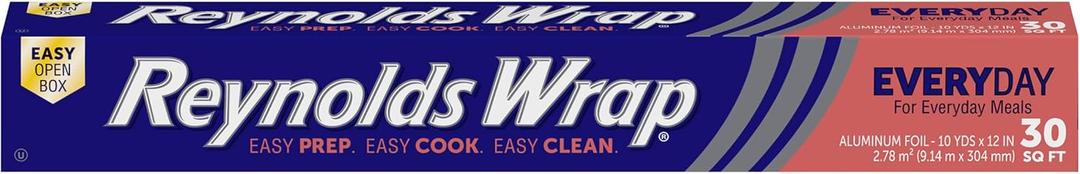 Reynolds Wrap Aluminum Foil, 30 sq ft (Pack of 1)