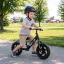 Birtech Balance Bike for 2,3,4,5 Year Old Kids, 12 Inch Toddler Balance Bike Kids Indoor Outdoor Toys, No Pedal Training Bicycle with Adjustable Seat Height, Airless Tire, Black