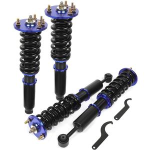 Coilover Struts Spring Shocks Adjustable Height Coilovers Suspension Struts Coil Spring Shocks Struts Full Set ECCPP Fit for 01-03 for Acura CL /99-03 for Acura TL /98-02 for Honda for Accord - Blue