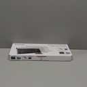 Wireless Keyboard and Mouse Ultra Slim Combo, TopMate 2.4G Silent Compact USB 2400DPI Mouse and Scissor Switch Keyboard Set with Cover, Batteries Included, for PC/Laptop/Windows/Mac - White