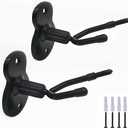 Peng Da Violin Viola Wall Mount Hanger,Violin Viola Hook,with Bow Hook,Home & Studio Wall Mount Violin Hangers