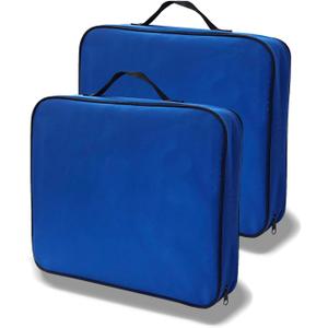 Stadium Cushions, Waterproof Outdoor bleacher seat Cushion, Kayak Canoe seat,Camping seat Cushion for Any Sports Events use (2 Piece, Blue)