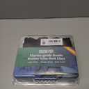 Dock Lines & Ropes Boat Accessories - 4 Pack 3/8" x 15' Double Braided Nylon Dock Lines with 12” Loop Excellent 5800 lbs Breaking Strength Marine Rope for Kayak Pontoon Boats up to 30ft Boating Gifts