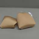 Zacca Adhesive Bra, 2 Pairs Breast Lift Tape Lift Up Invisible Bra Nippleless Covers Sticky Bras Silicone Breast Lift Pasties (Beige/Black)