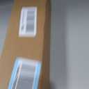 LazBlinds No Drill Zebra Blinds for Windows 30" W x 72" H, White