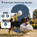 Dog Training Collar, 5280-Foot Remote Training Collar, IPX7 Waterproof Flash Night Vision Electronic Collar, Featuring Adjustable Tone, Vibration, Shock, and Rechargeable Battery