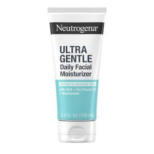 Neutrogena Fragrance Free Daily Facial Moisturizer, Face & Neck Moisturizer for Sensitive Skin with Vitamin B3, Pro-Vitamin B5 & Vitamin E Supports Skin's Dynamic Barrier, 3.4 fl. oz