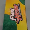 Flexi Hose Lightweight Expandable Garden Hose, 25FT -Retractable Garden Hose, Water Hose - No-Kink Flexibility, 3/4 Inch Solid Brass Fittings and Double Latex Core (Black)