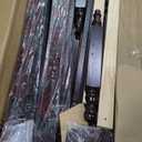 KEIKI Queen Size Wood Platform Bed Frame with Rattan Headboard  Footboard, Modern Bed with Under-Bed Storage  Central Support Feet, Slat, Easy Assembly, No Box Spring Required, for Bedroom, Espresso