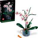 LEGO Botanicals Orchid - Artificial, Fake Indoor Flowers Building Set for Home, Kitchen, Desk Decoration, Adults Ages 18+ - Gift for Birthdays - 10311