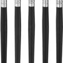 3 x HARFINGTON 5pcs Clay Sculpting Tool, 5 Size Clay Sculpting Shaper Rubber Tip Shaping Pen Silicone Brushes Shaping Carving Tool for Ceramic Sculpture Polymer Clay, Gray