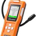 Rechargeable Refrigerant Leak Detector, HVAC Freon Leak Detector with Japanese Sensor, 3 Sensitivity Levels, TFT Display, 3 Alarm Modes, AC Gas Sniffer for R134a R410A R22 R1234YF R32 (EXP 05/07/36)