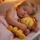Lion Plush Corduroy Stuffed Animal for Baby, Toddler, Kids, Plushies Plush Doll Gifts for Boys Girls, Quality Material(Yellow) 11" (Yellow)
