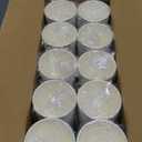 LITOPAK 500 Pack 4 oz Paper Cups, Brown Disposable Hot Coffee Cups for Party, Picnic, Travel, and Events